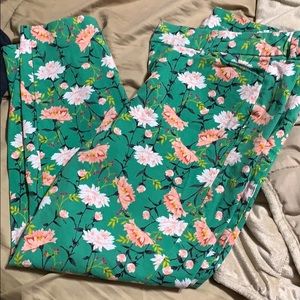 Floral pixie pants